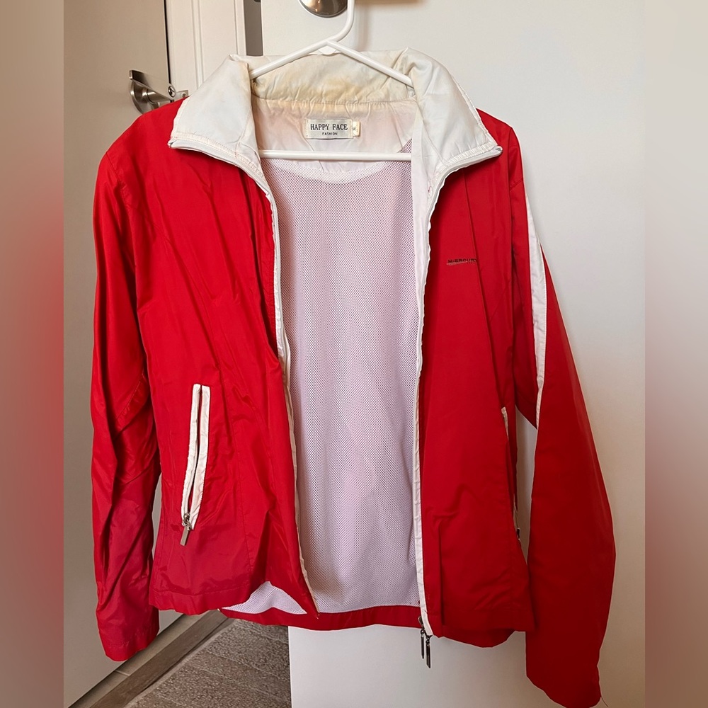 Red Windbreaker Size XL